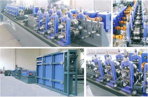 Stalen open profielrolvormapparatuur voor de productie van industriële buizen en structurele profielen