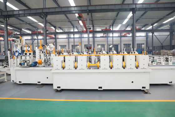 12 ̊76 mm buisrolmachine voor toepassingen bij het maken van meubelbuizen en kernbuizen