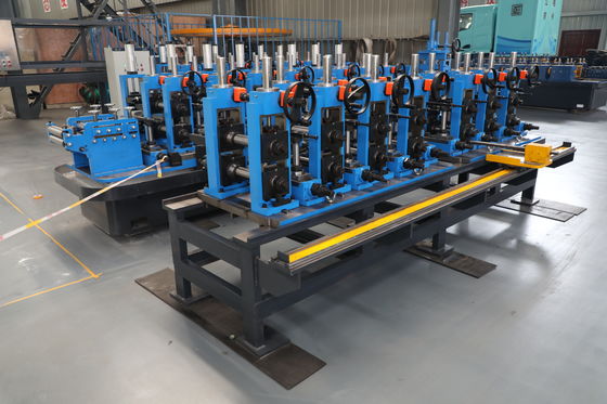 Machines voor het maken van gegalvaniseerde stalen buizen met hoogfrequente las voor de bouw en de productie van industriële buizen