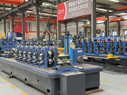 7.6 - 16 mm rollenvormende lijn en buismachine voor de productie van buisjes van gegalvaniseerd staal met een kleine diameter