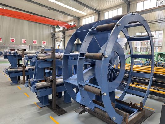 20 × 20 mm ≈ 150 × 150 mm laaggelegeerde buisvormende machine voor de productie van vierkantbuizen tot 100 m/min