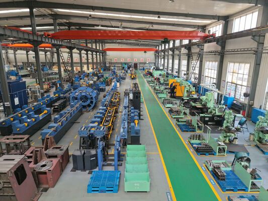 Stalen open profielrolvormapparatuur voor de productie van industriële buizen en structurele profielen