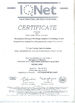 China Zhangjiagang ZhongYue Metallurgy Equipment Technology Co.,Ltd certificaten